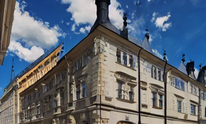 Palác šlechtičen – zima