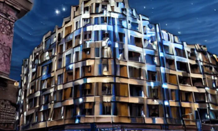Palác ARA – noc