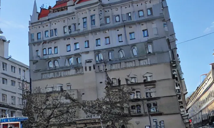 Palác Fénix – akvarel