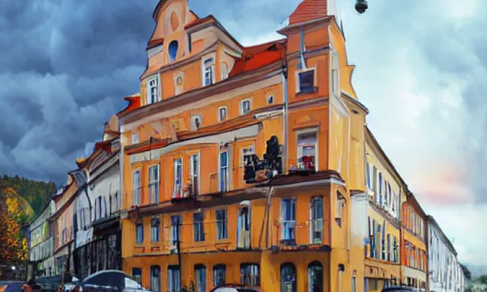 Palác Karlín – podzim