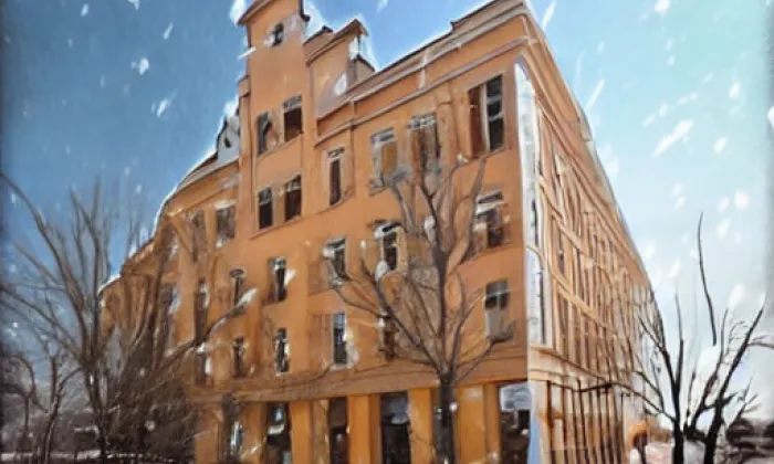 Palác Karlín – zima