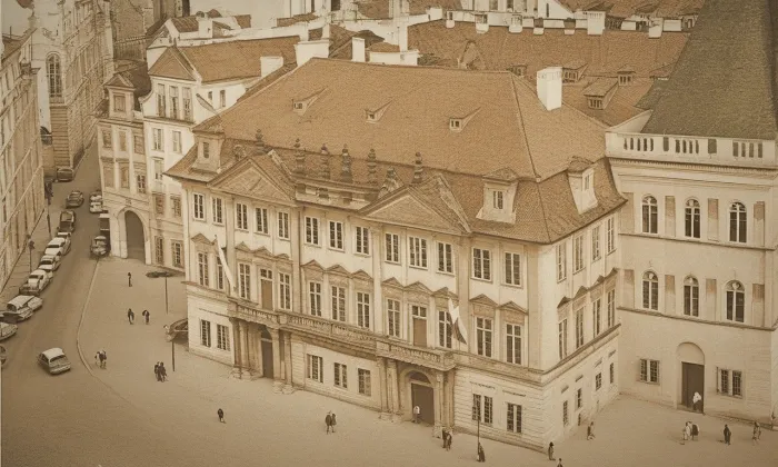 palác Kinských (Praha 1) – historical