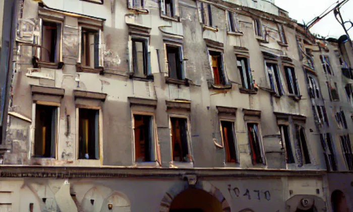 Palác Kinských (Praha 1) – noc