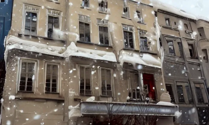 Palác Kinských (Praha 1) – winter