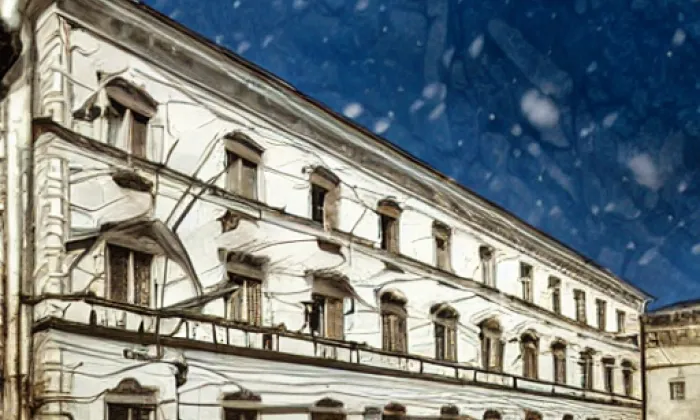Palác Lažanských v Karmelitské – winter