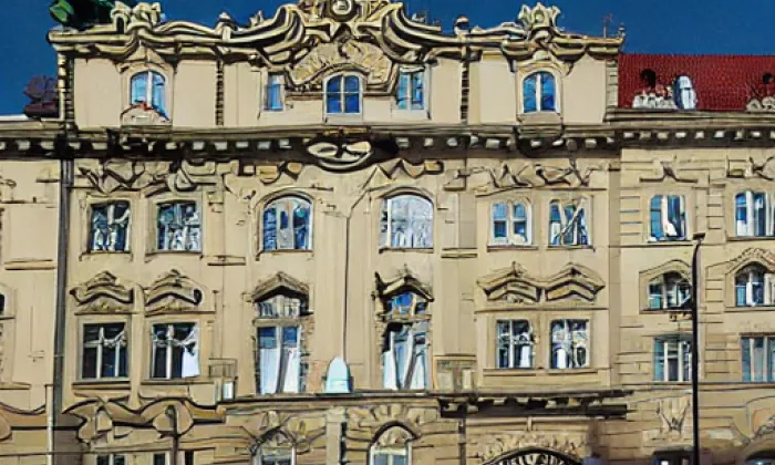 Palác Lažanských ve Sněmovní – iluminace