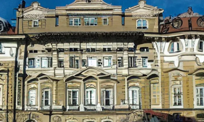 Palác Lažanských ve Sněmovní – léto