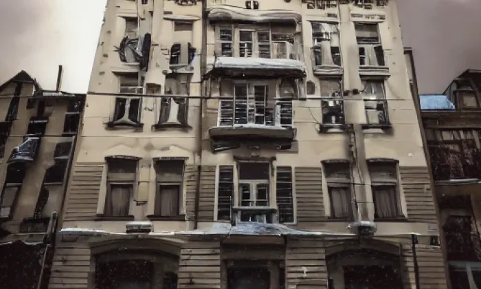Palác Langhans – winter