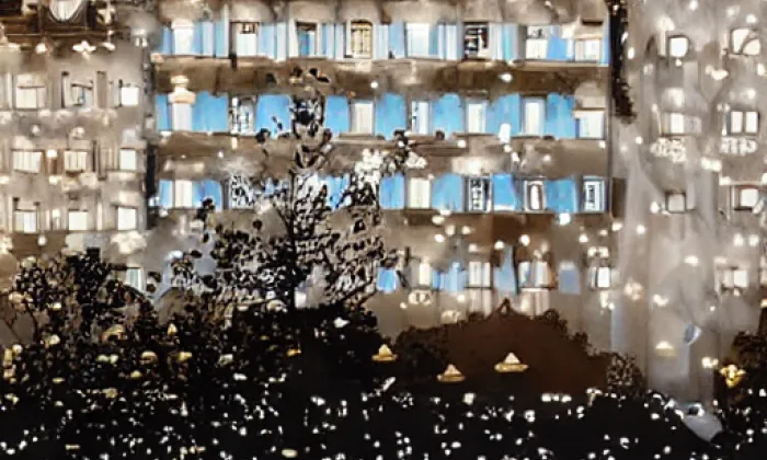 Palác Luxor – noc