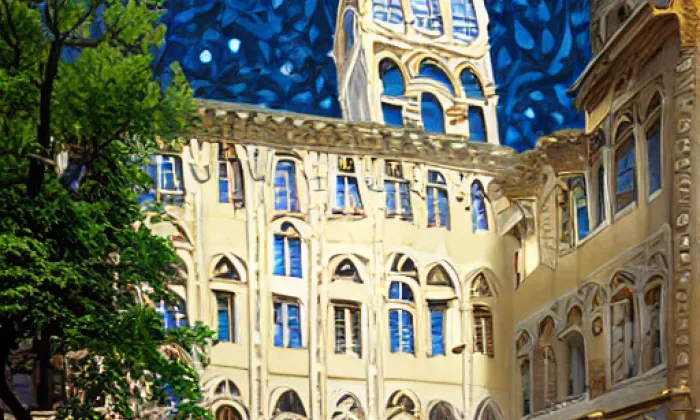 Palác Schützenů – iluminace