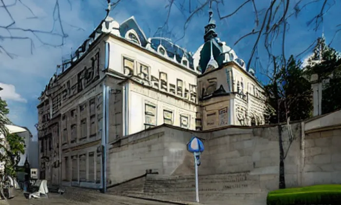 Palác Thurn-Taxisů – akvarel