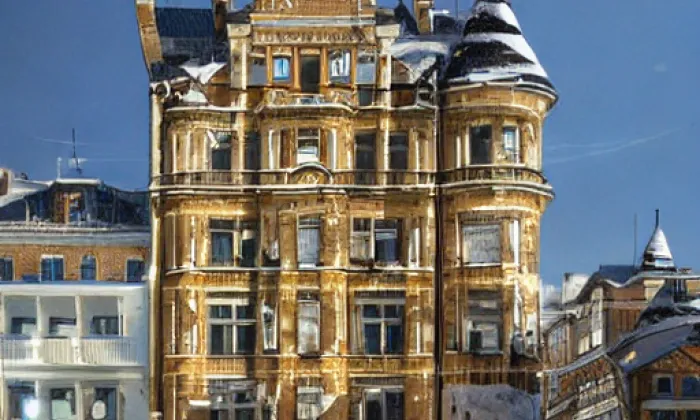 Palác Včela – winter