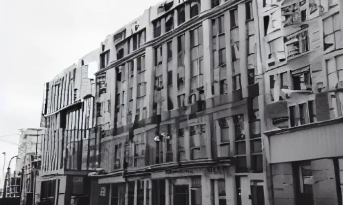 Palác YMCA – winter