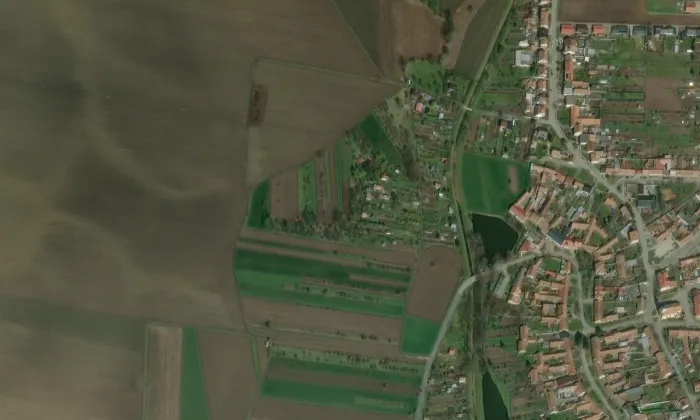 Pamětní kámen (Opatovice, 1000127552) – letecký pohled