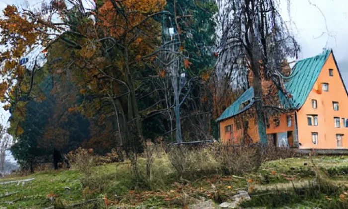 Park Antonína Švehly – podzim