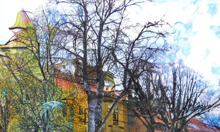 Park Boženy Němcové – spring