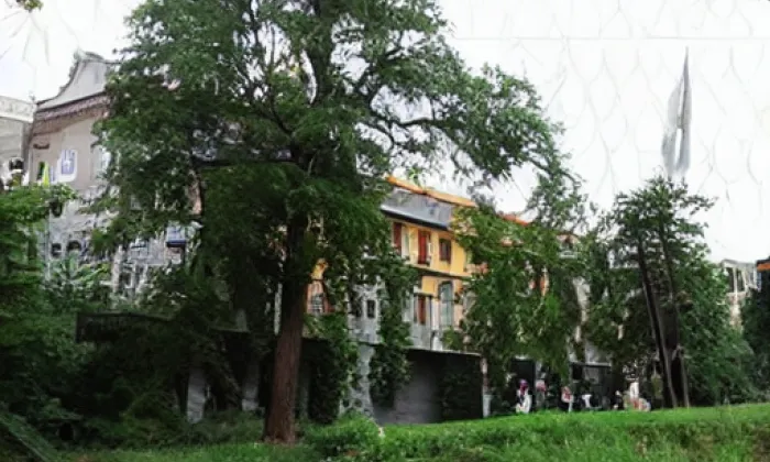 Park Charlotty G. Masarykové – noc
