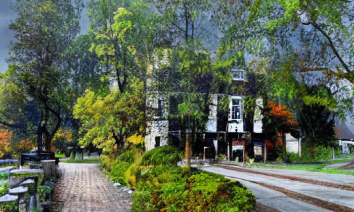 Park Ivana Jilemnického – podzim
