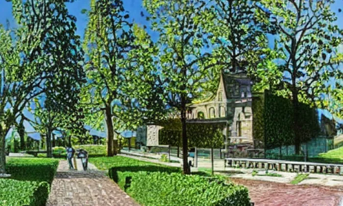 Park Ivana Jilemnického – iluminace