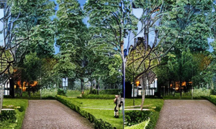 Park Ivana Jilemnického – noc