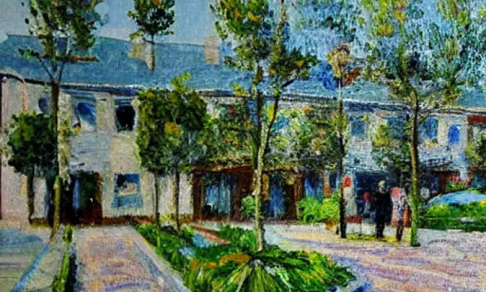 Park Ivana Jilemnického – jaro
