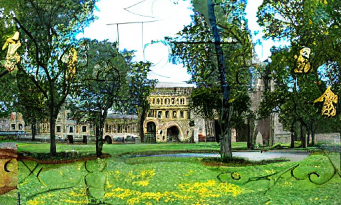 Park Jiřiny Haukové a Jindřicha Chalupeckého – iluminace