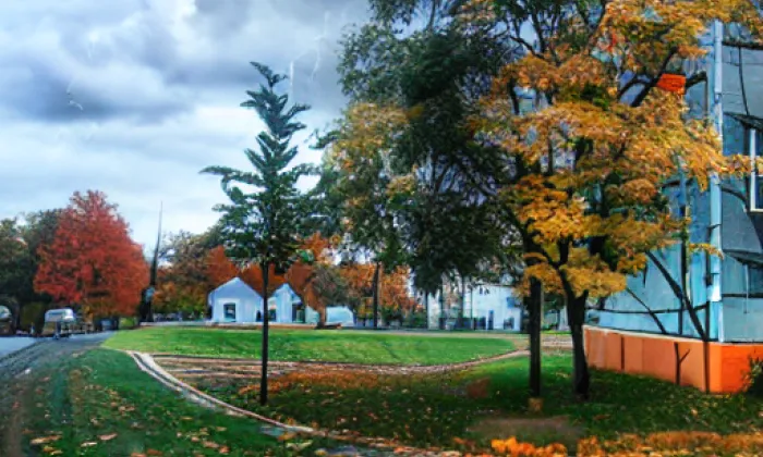 Park ke 100. výročí vzniku ČSR – autumn