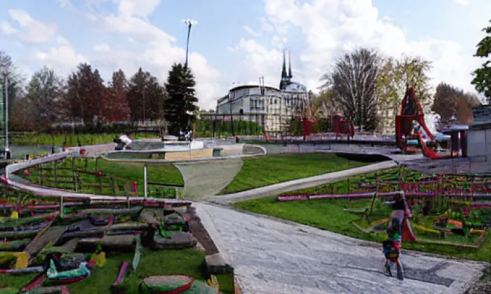 park Marie Terezie – winter