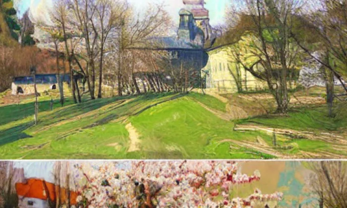 Park Michalov – spring