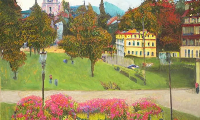 Park Michalov – summer