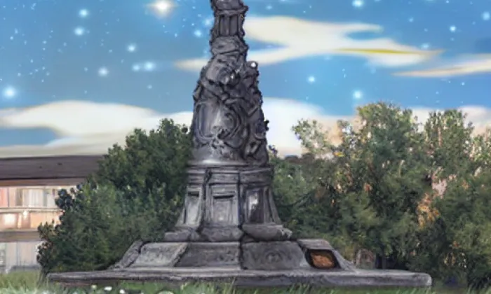 Park Národního probuzení – noc
