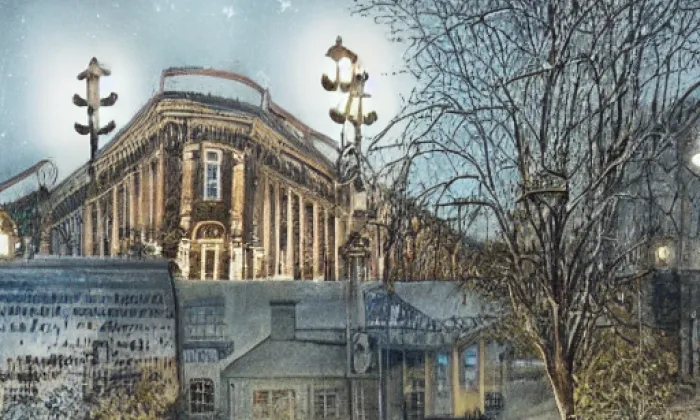 Park Na Špici – noc