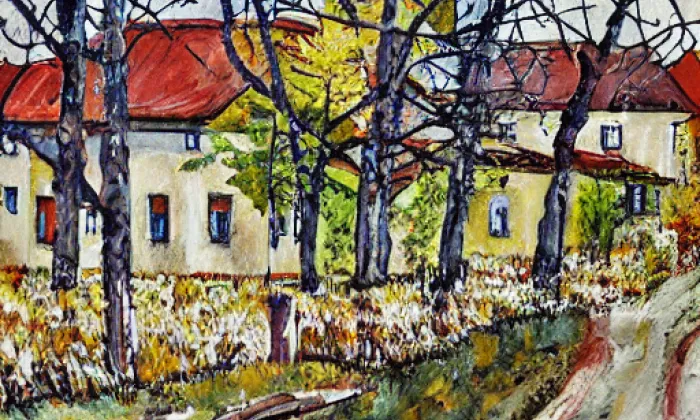 Park Petra Bezruče (Nový Bohumín) – autumn