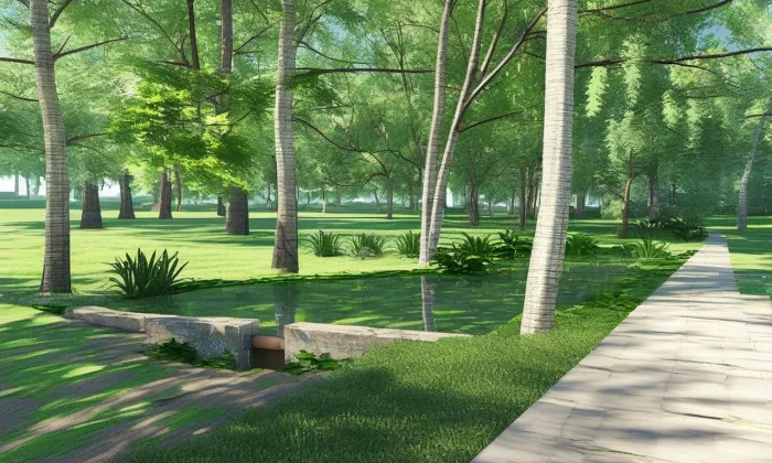 park Podviní – summer