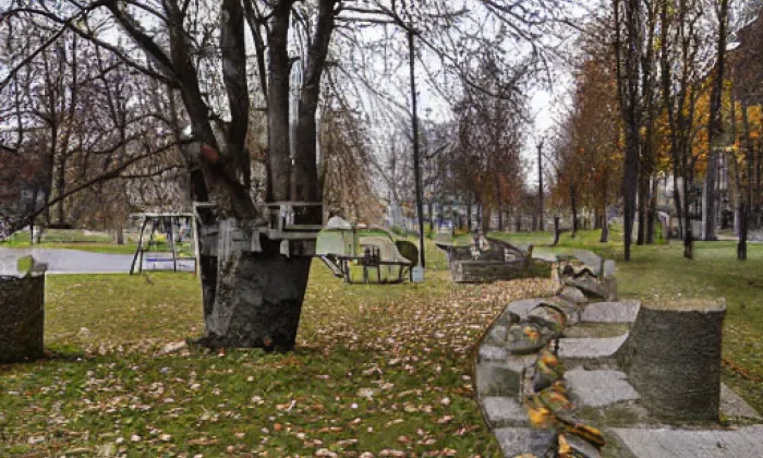 Park U Boříka – winter