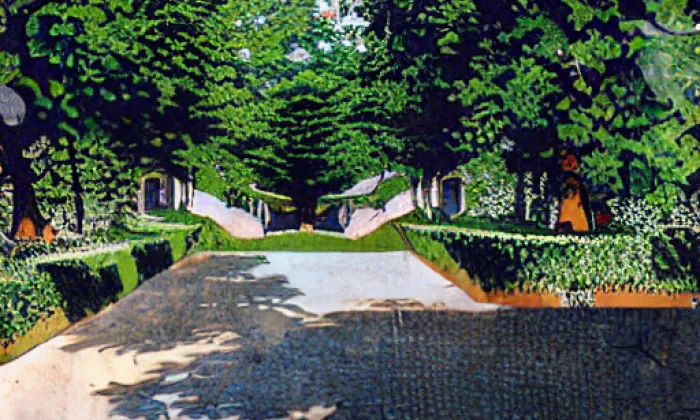 Park v ulici Rooseveltova – iluminace
