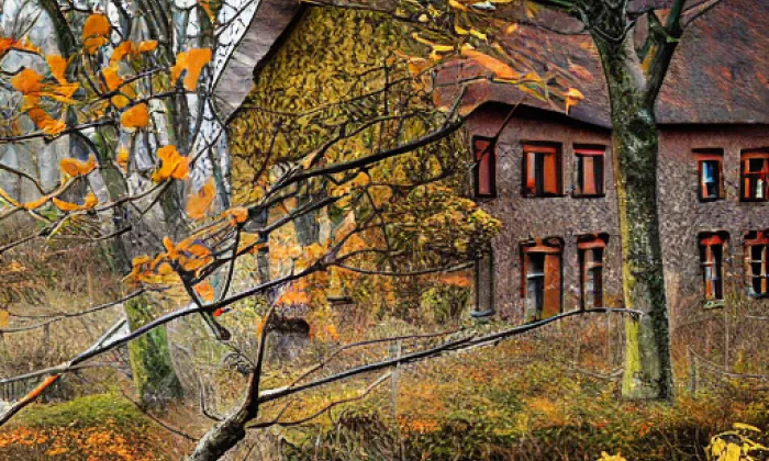 Perštejn – autumn