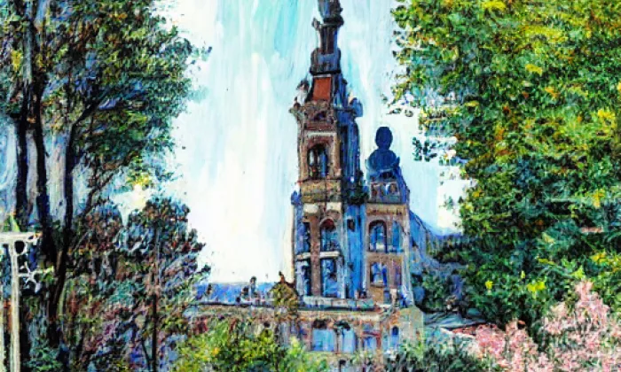 Pivoňský klášter – spring