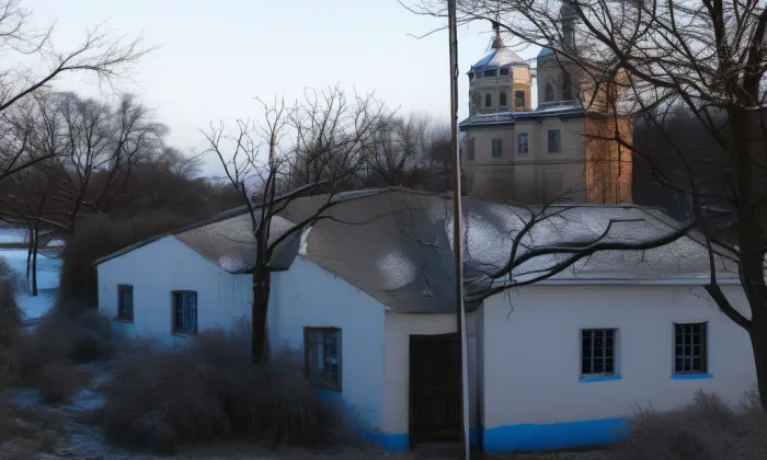 Plže – winter