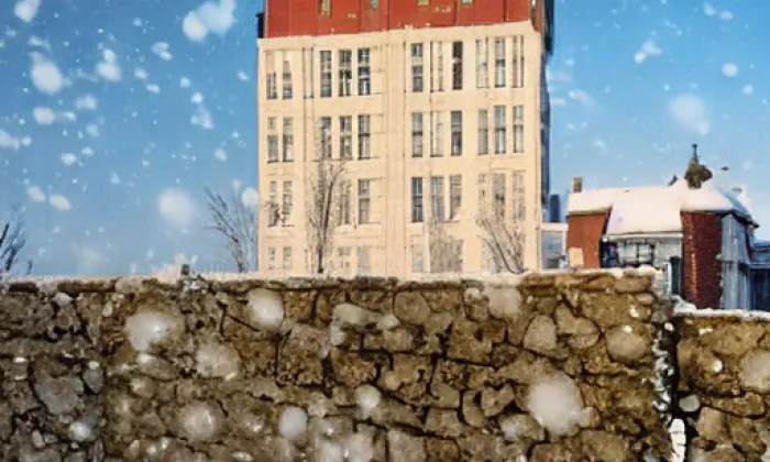 Plumlov – winter