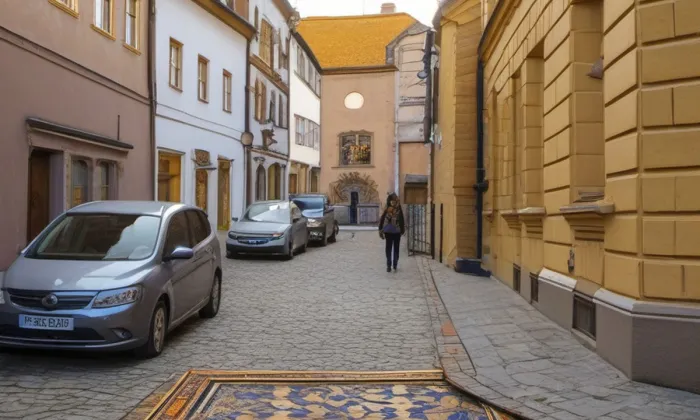 Poštovní – iluminace
