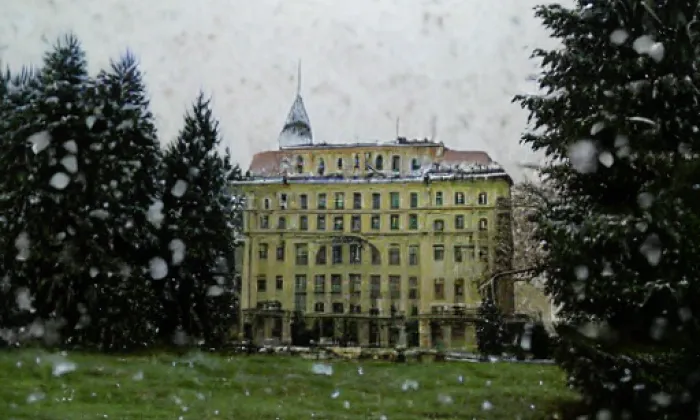 Podzámecká zahrada – winter
