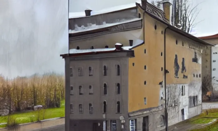 pohřební kaple Auerspergů ve Vlašimi – winter