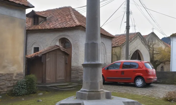 Pohřební kaple hrabat Lützow a knížat Dentice di Frasso – noc