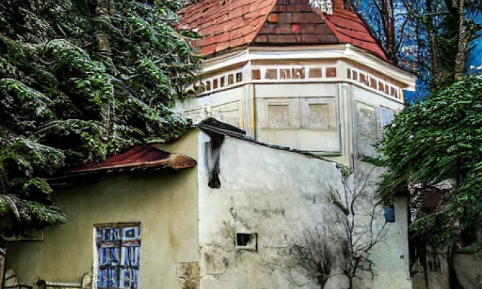 Pohřební kaple Povýšení svatého Kříže ve Šťáhlavech – winter