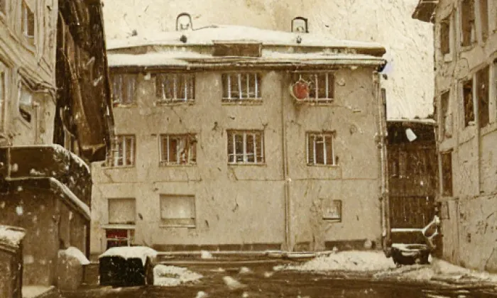 Pražská brána (České Budějovice) – winter
