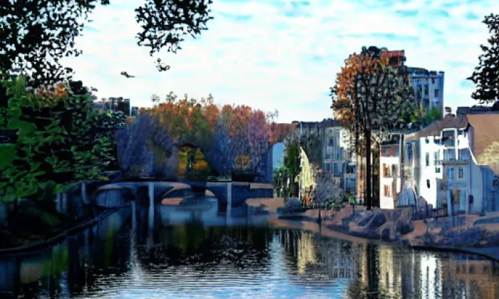 Pražský most (Hradec Králové) – spring