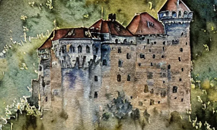 Preitenstein – akvarel
