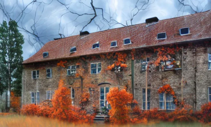 Prelatura v Ostrovačicích – autumn