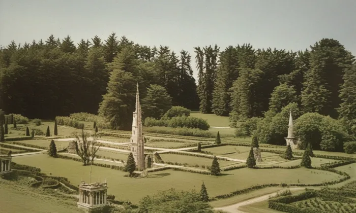 Růžová zahrada – historical